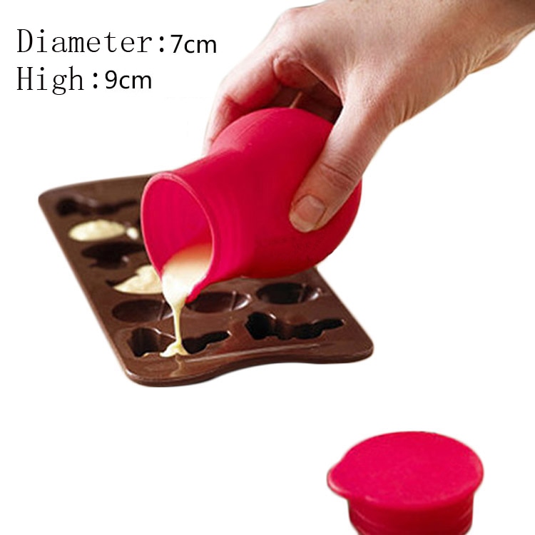 Siliconen Smelt Chocolade Cup Koken Tools Fondant Diy Siliconen Mallen Bakken Decoratie Candy Resin Craft