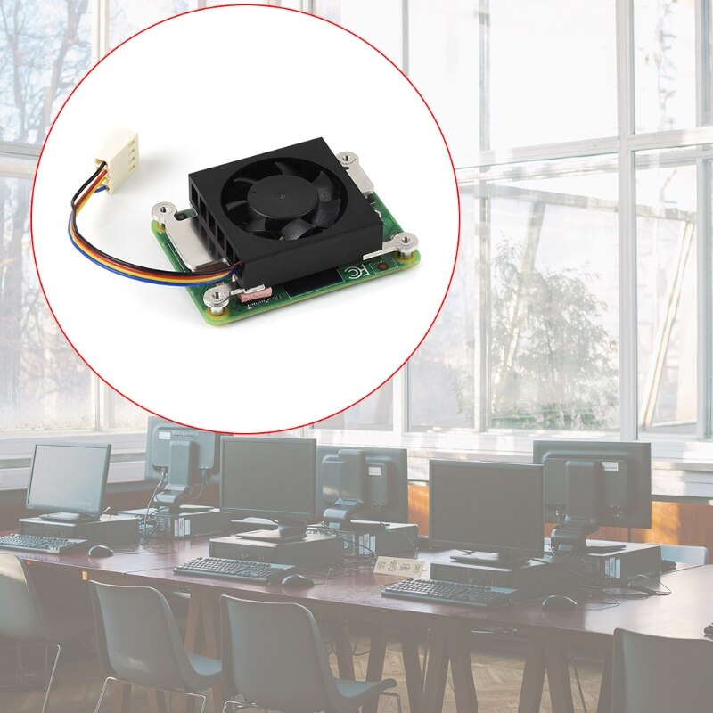 for Raspberry Pi Compute Module 4 (CM4) Dedicated Low Noise 3007 Cooling Fan