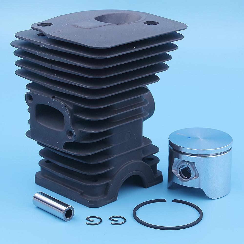 Kit de bague de Piston de cylindre de 44mm pour Husqvarna 350 345 340 tronçonneuse EPA 537253004 537253002 pièce de rechange de remplacement