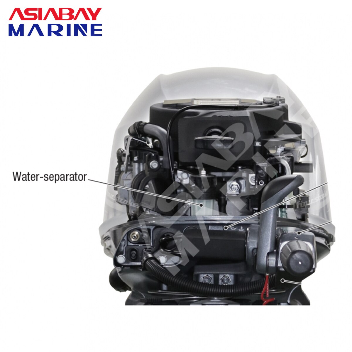 Bränslefilter för yamaha utombordare 50hp 60hp 70hp 75hp 80hp 90hp 95hp 100hp 115hp motor vattenavskiljare motor del 68v-24560-00