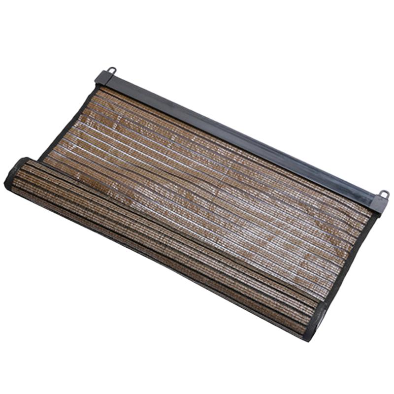 1pc rullgardiner stansningsfri solskyddsgardin för hem sovrum vardagsrum butik  (135 x 60cm ): Choklad