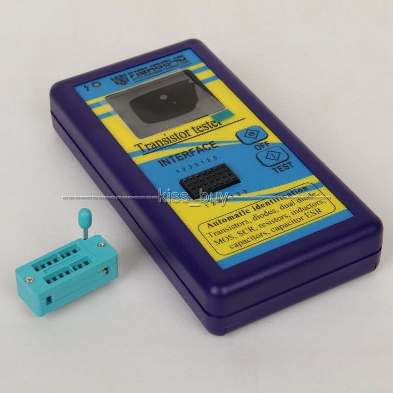 DYKB TFT LCD Transistor Tester Diode Thyristor Capaciteit Weerstand Inductie MOSFET ESR LCR Meter NPN MOSFET