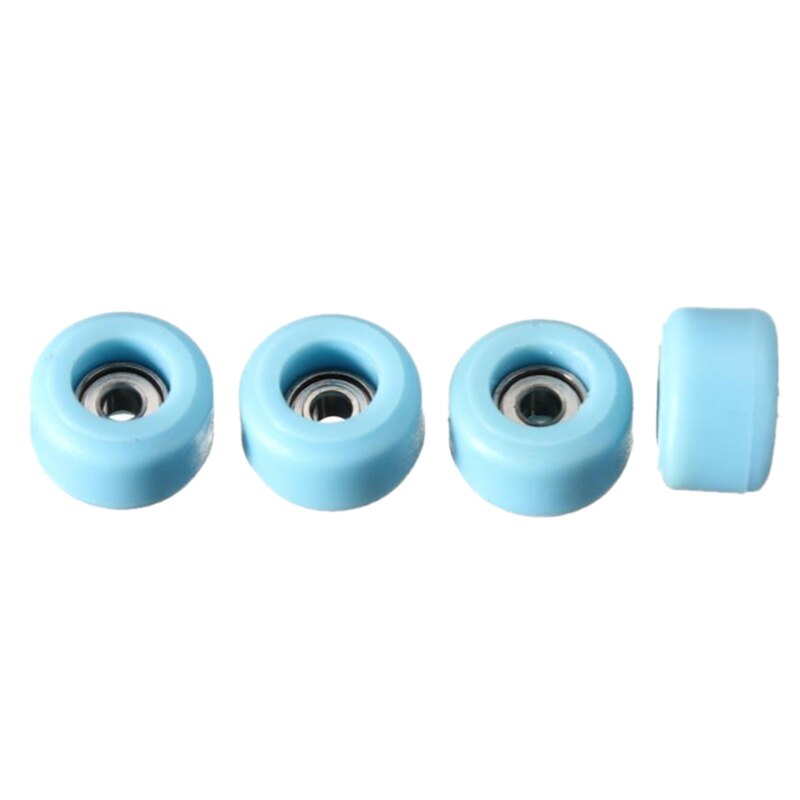 4 hoch-Geschwindigkeit Finger Skateboard Räder mit Lagerbier, Finger Skateboard Montage Änderung Zubehör