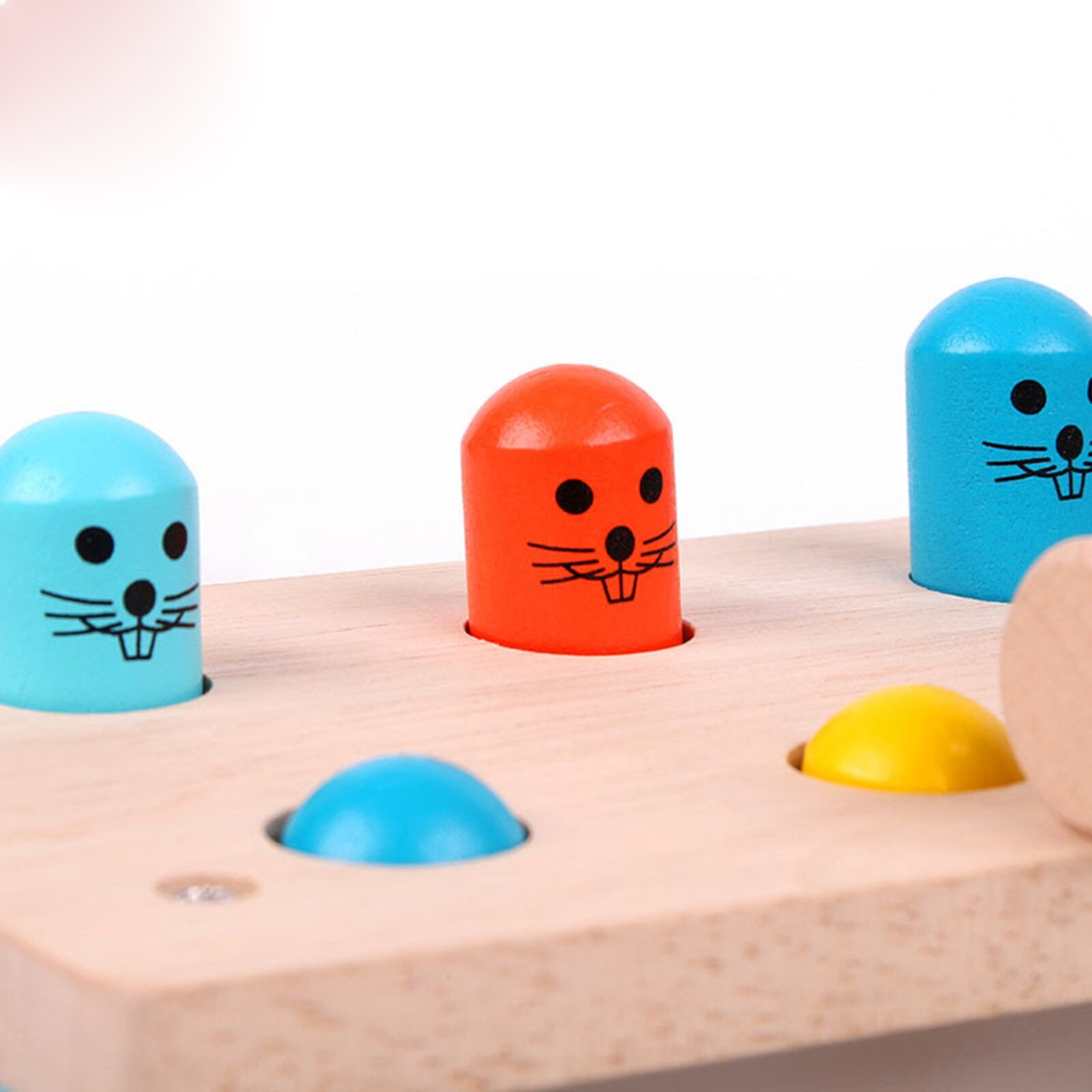 Leuke Stijl Hamster Game Kinderen Houten Speelgoed Hamer Beat Decompressie Kids Educatief Speelgoed Ouder-kind Interactief Spel