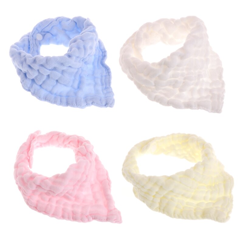 Bavaglino per neonato bavaglino per bambini bavaglino per asciugamano Saliva in misto cotone Bandana per alimentazione