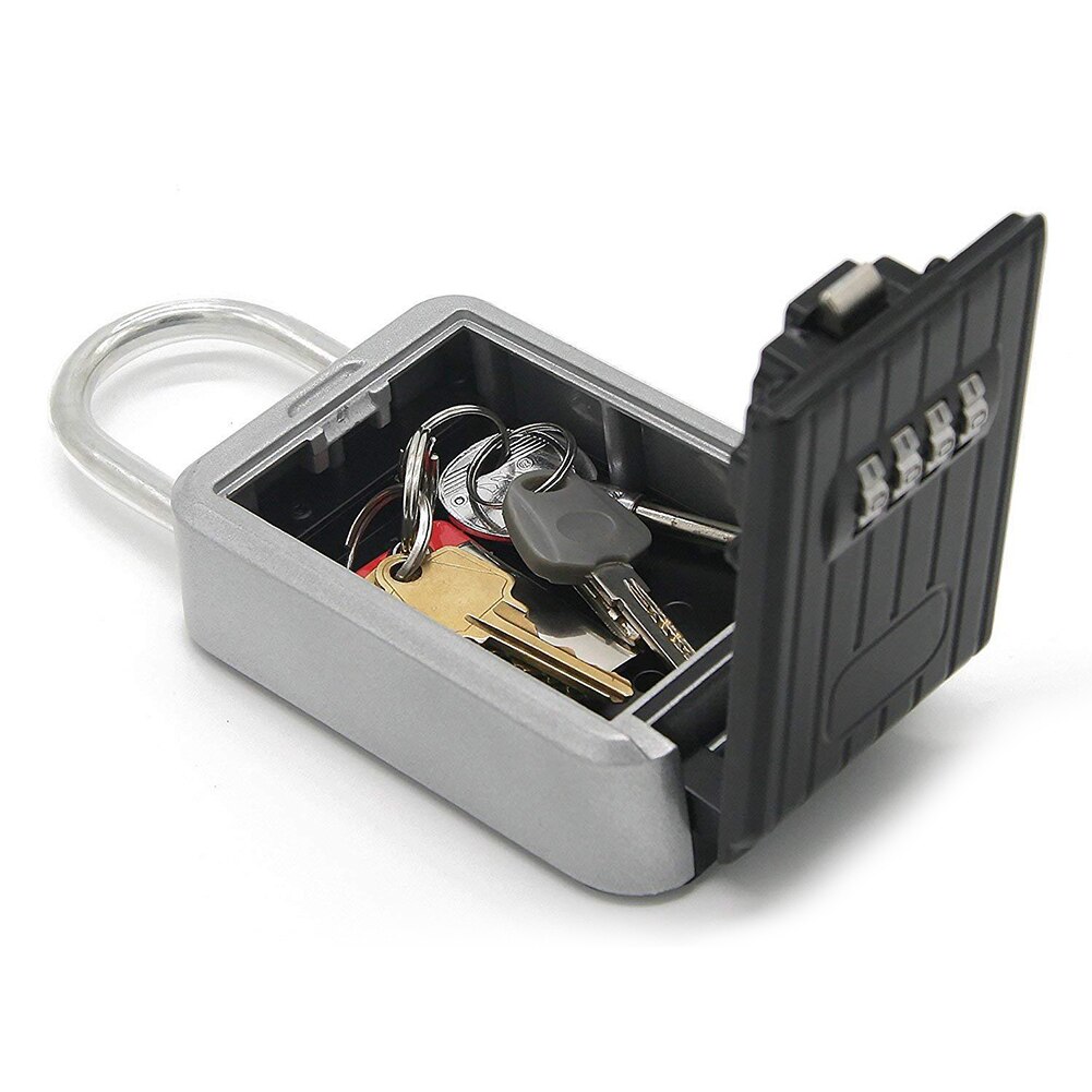 Resettable Key Safe Lock Box Wall Mount Key Safe House Key Opslag Lock Box Met Cijfers Combinatie Outdoor Sleutel Veilig lock Box