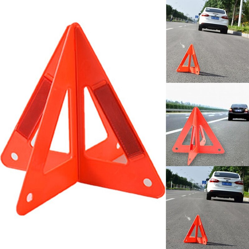 Auto Car Safety Emergency Reflective Warning Triangle Triangle Warning Sign Reflective Warning Sign Road Emergency Standby