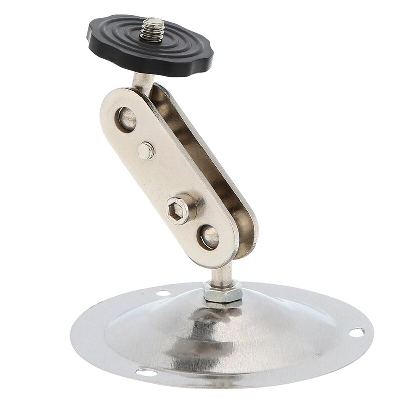 Suporte de montagem do teto da parede do metal prata para a câmera ip da segurança do cctv 1 pces