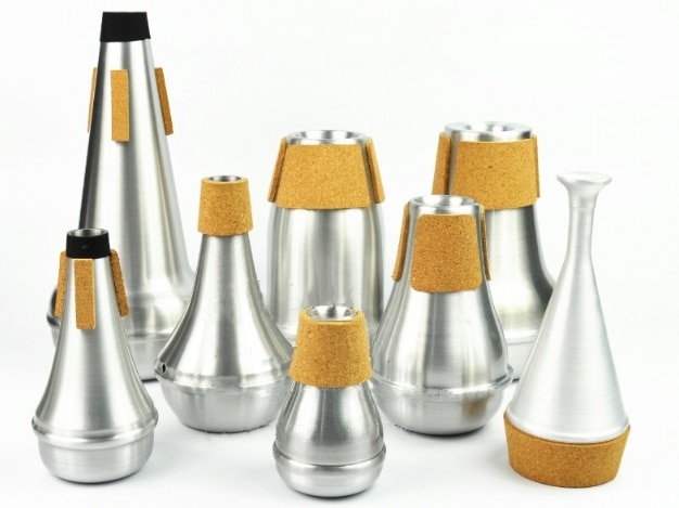 Professionele Aluminium Trompet Mute Verzilverd Muziekinstrumenten Accessoires