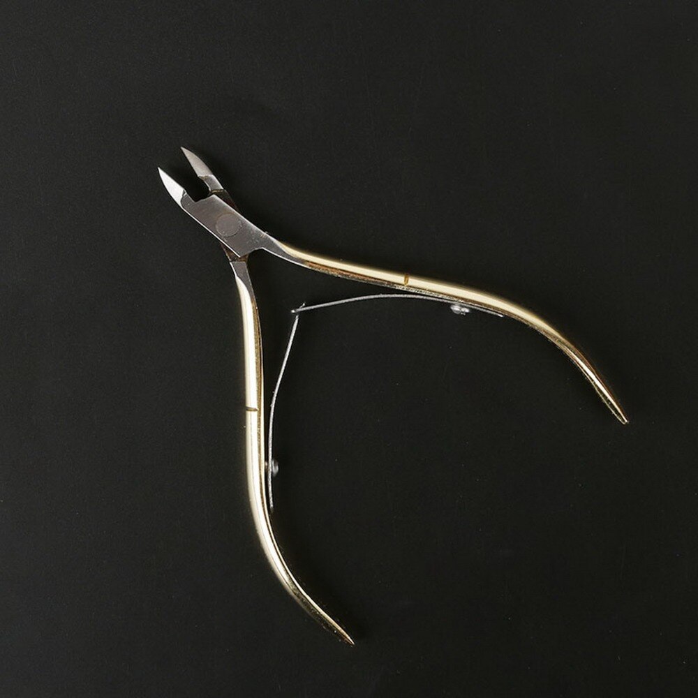 Herramienta para uñas 1/uds, tijeras para la piel muerta, cuchara de acero inoxidable con púas, cortaúñas, alicates de empuje , tijeras para cortar uñas