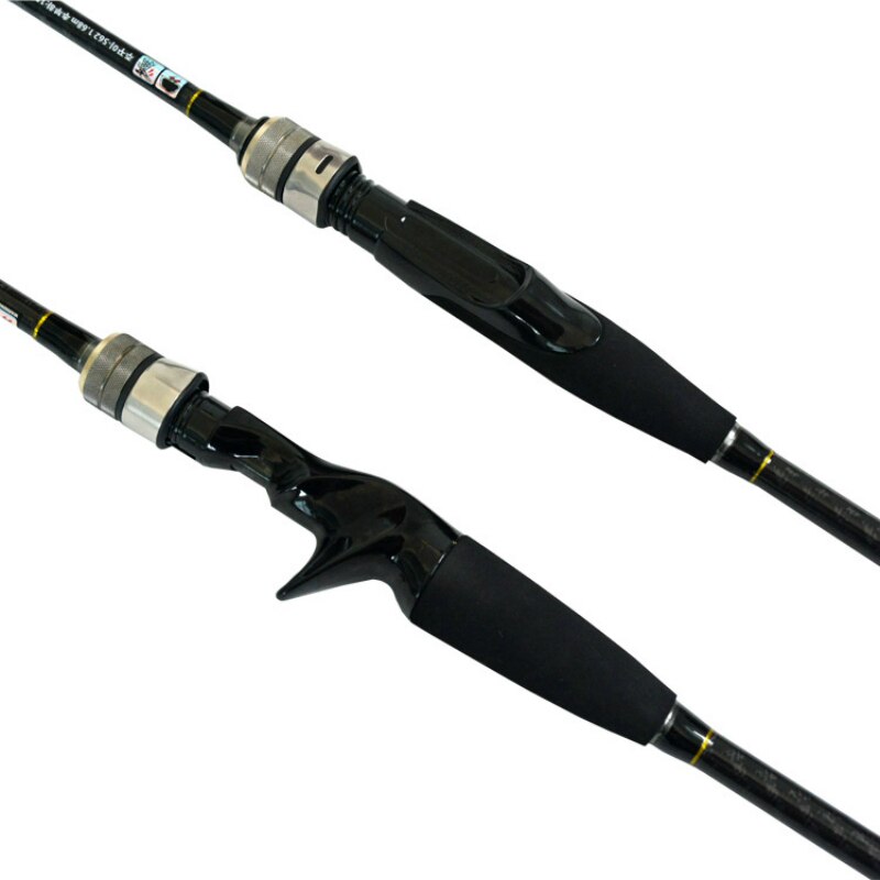 Canne à pêche Spinning ou Casting, pour calmar, seiche, 1.68 ou 1.8m, 2 sections, m/H, Action rapide, pour bateau, eau salée