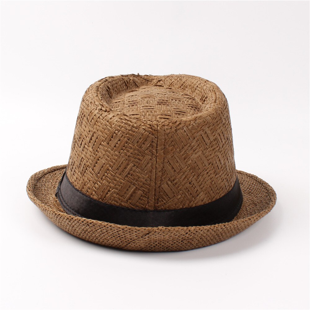 Kvinnor män sommar halm resor båtliv strand solhatt för gentleman lady seaside homburg sun fedora sunbonnet