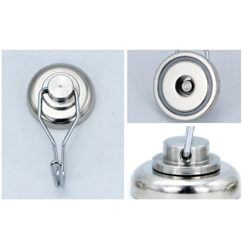 Ganchos magnéticos resistentes, colgadores para llaves de pared para almacenamiento de cocina hogareña