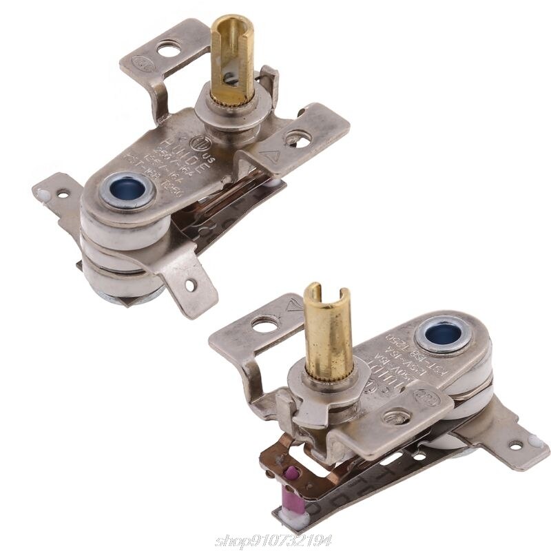 Termostato de calefacción bimetálico ajustable, interruptor de temperatura de 90 Celsius, CA 250V 16A, KDT-200, , N06 20