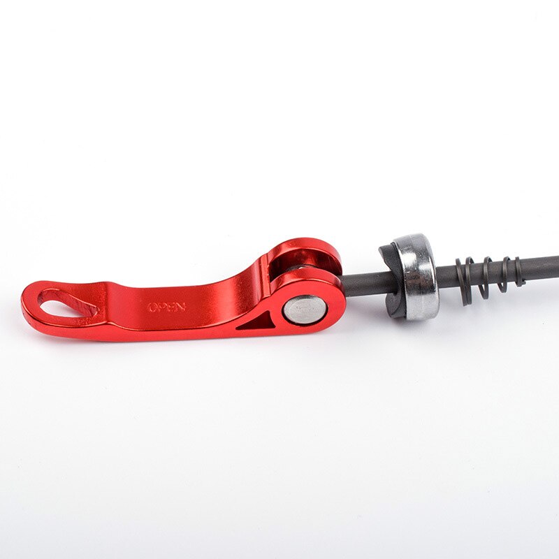 Letvægts transportabel cykel forbaghjulsspyd til mtb aluminiumslegering cykelhjulnav quick release spyd cykeldele
