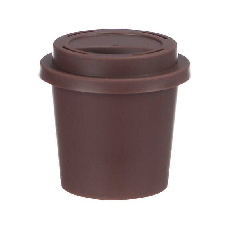 Puff Holder Empty Coffee Cup Sponge Stand Storage Rack Beauty Dust-proof Makeup Puff Display Makeup Tools Storage Rack: coffee