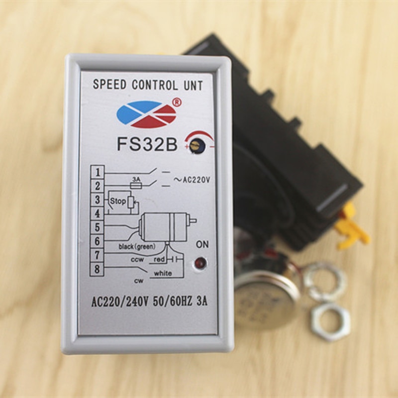 Motor Speed Controller 220V AC SS-32 FS32B Single Phase Motor Controller Split Switch Speed Control