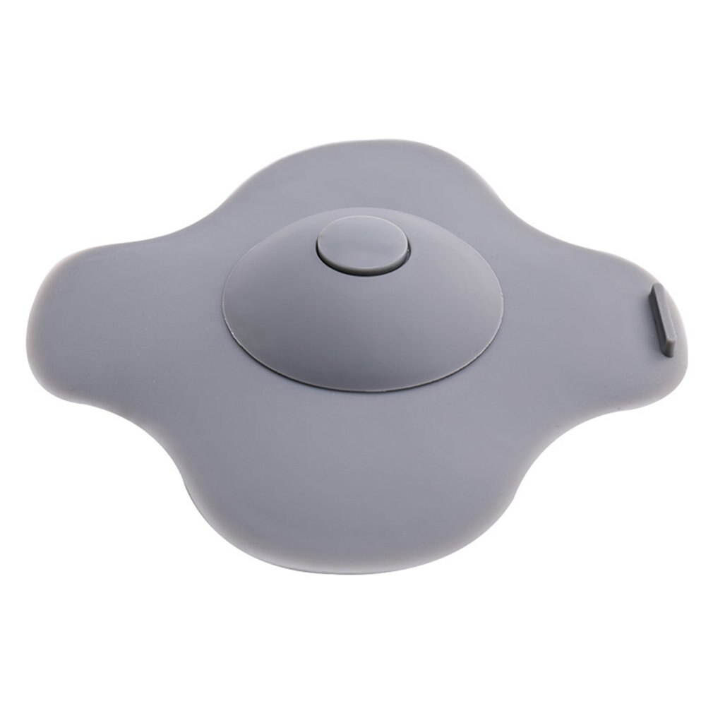 Nordic Stijl Aanrecht Plug Anti-Verstopping Afvoerputje Cover Afvoerputje Afdichting Plug: Gray