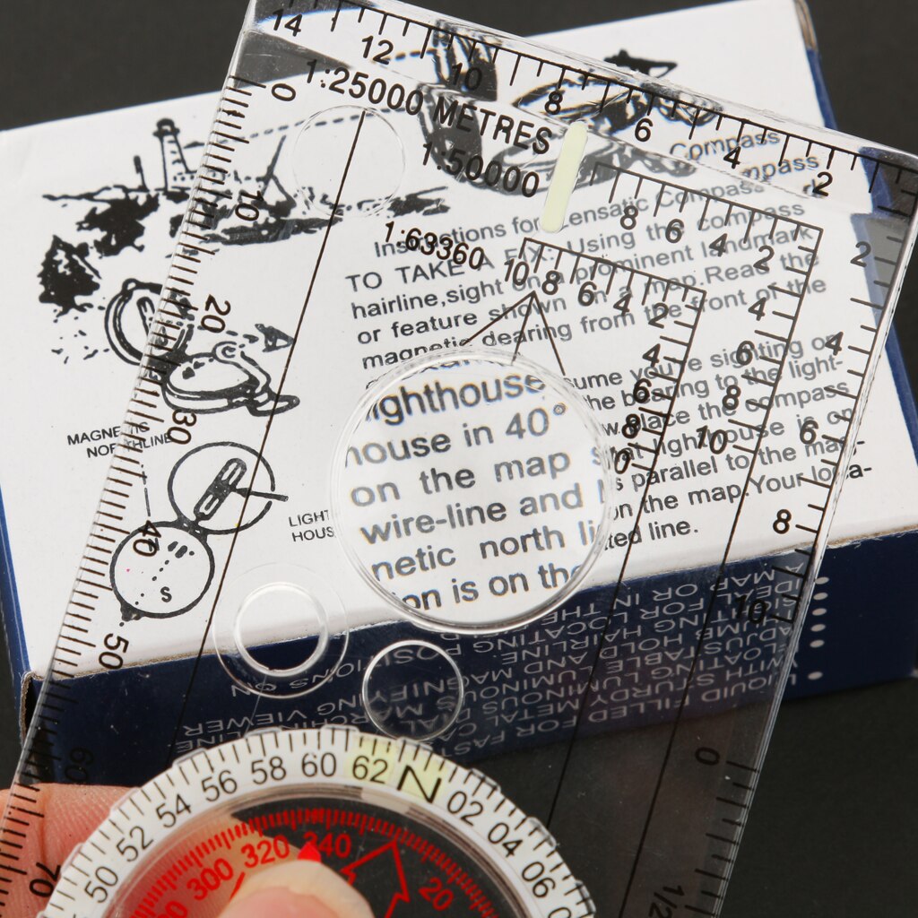 Multi-function Compass Set For Hiking Camping Boating Orienteering
