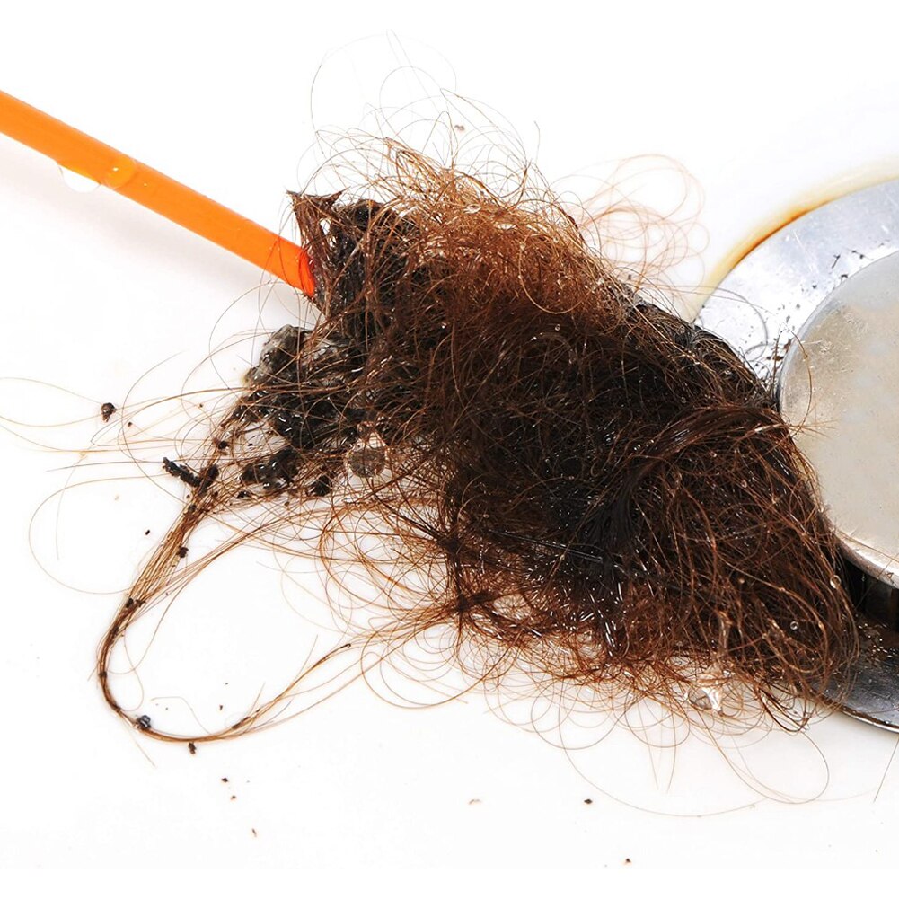 Drain Cleaning Tool Drain Clog Remover Drain Unblocker Tool Clog Remover Kit Drain Dredge Tool Household for Kitchen Sink