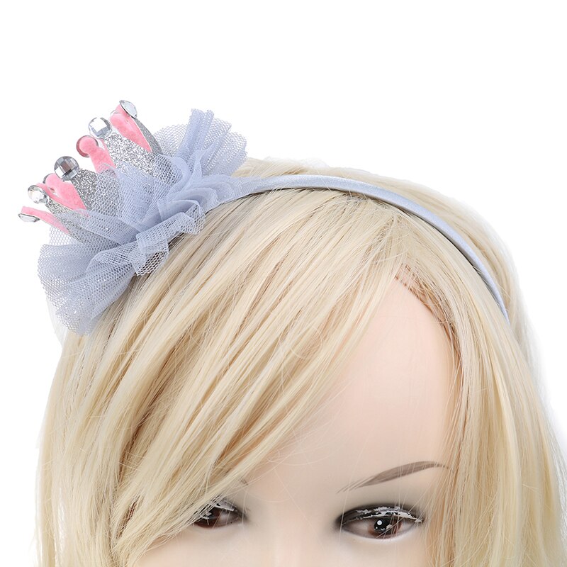 Kinderen Parel Tiara Kroon Haarband Tiara Hoop Voor Haar Sluiting Meisje Hoofdband Hoofdband Haar Sieraden Accessoires