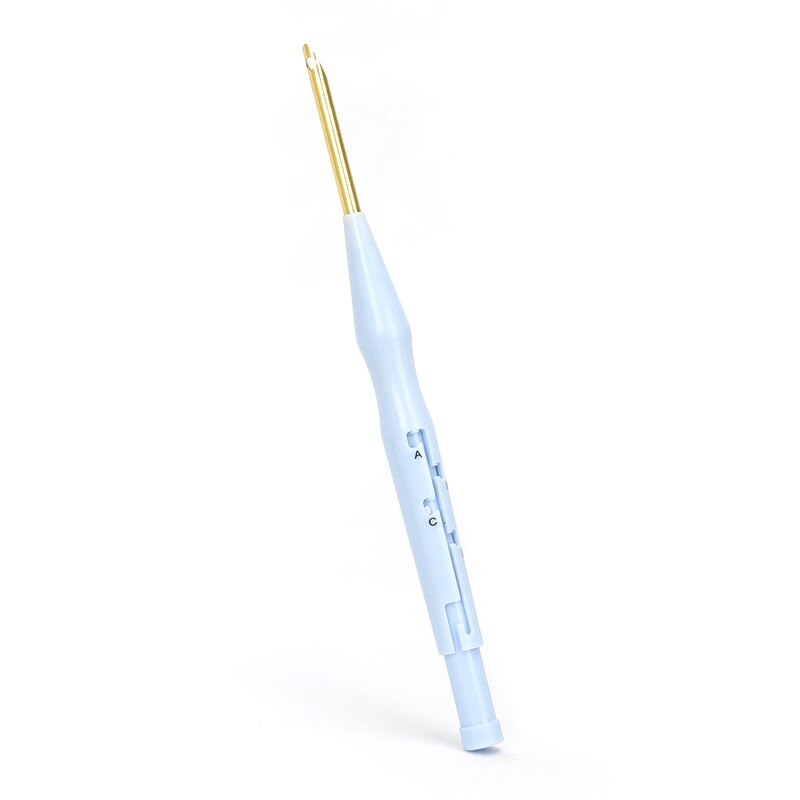 1PC Plastic Punch Needle Embroidery Pen Set Adjustable Punch Needle Weaving Tool Interchangeable Punch Needle Sewing Accessories: 1PC
