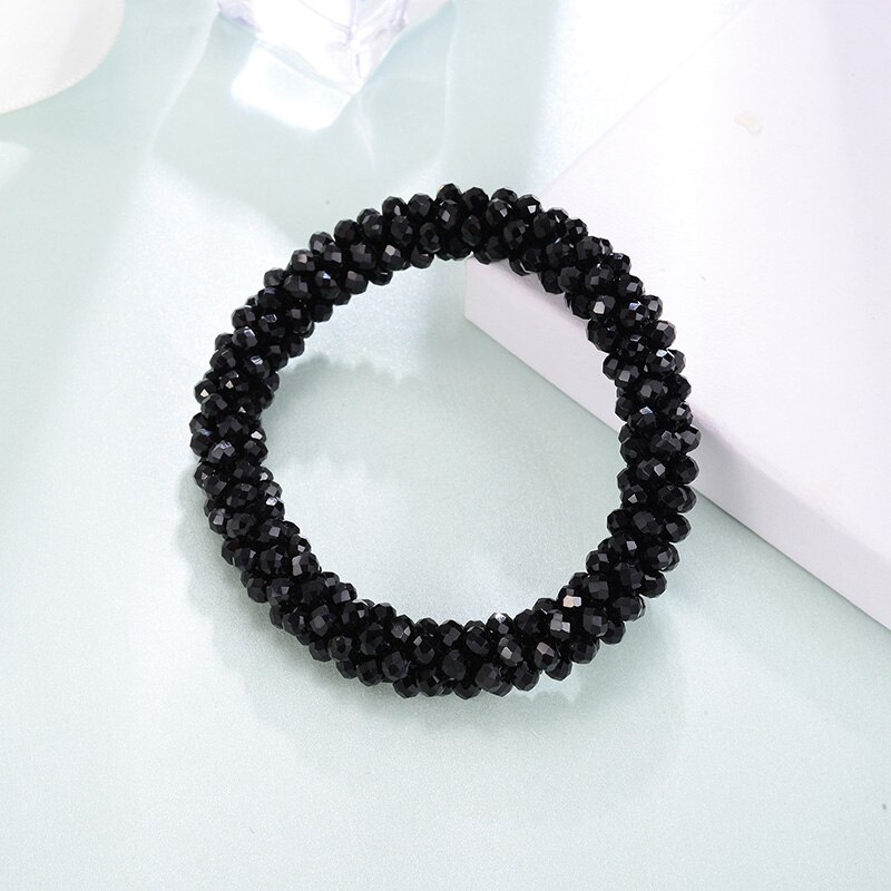 Elastiske newful glasperler armbånd til kvinder rød sort retro sommer armbånd armbånd smykker brazalete mujer