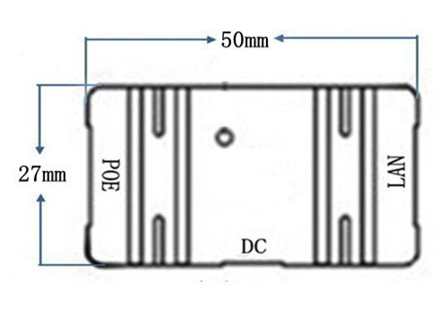 10/100Mbps POE Power Over Ethernet POE combiner RJ45 Injector Splitter Wall Mount Adapter For CCTV IP Camera Networking