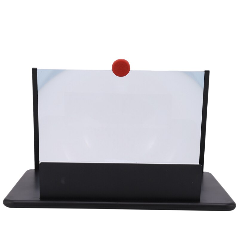12 Inch Mobile Phone Screen Amplifier 3D Video Screen Amplifier Magnifying Glass Stand Foldable Magnifying Stand