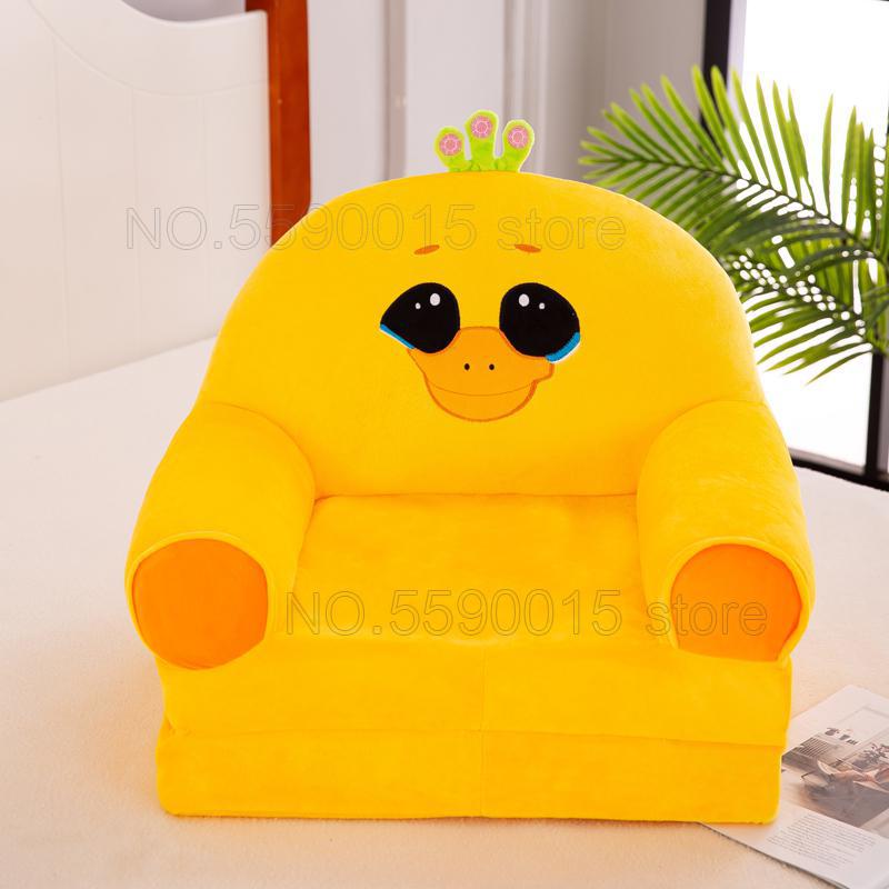 Silla Mona niños sofá taburete plegable de dibujos animados para niños sofá taburete de bebé se puede lavar silla lavable para niños: 11