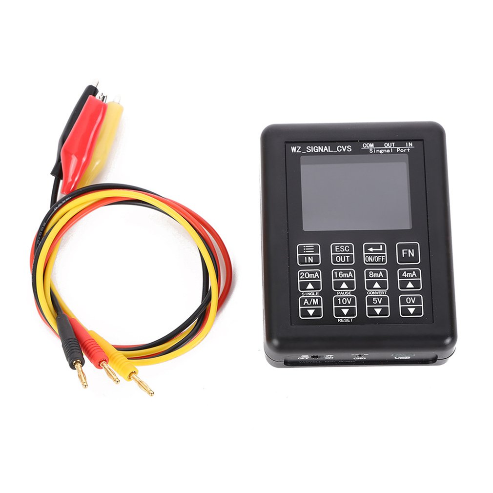 Präzision 4-20Ma 0-10V Signal Generator Prozess Steuerung Signal Kalibrator Konstante Stromquelle Simulator: Ursprünglich Titel