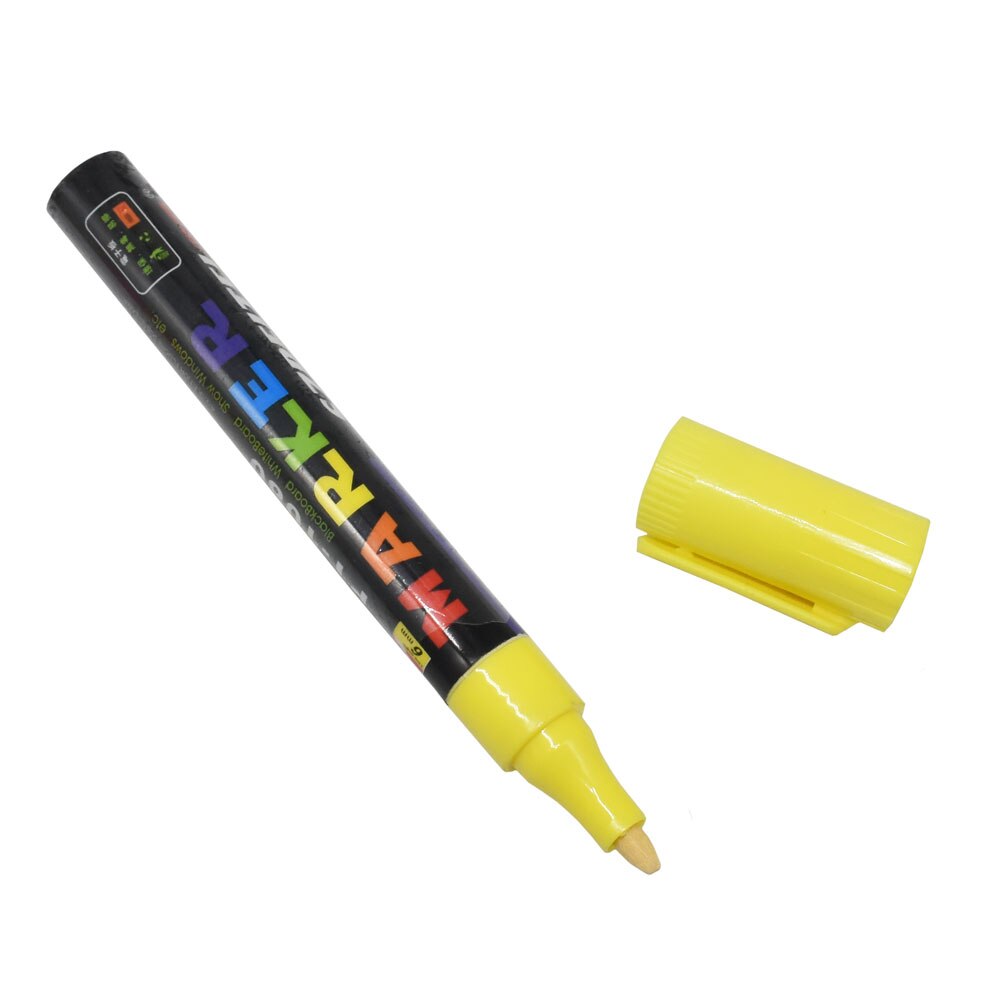1 st led-överstrykningspennor penna drottning bee markörpenna 138 mm 8 färger valfri avfasning spets pensel biodlingsverktyg