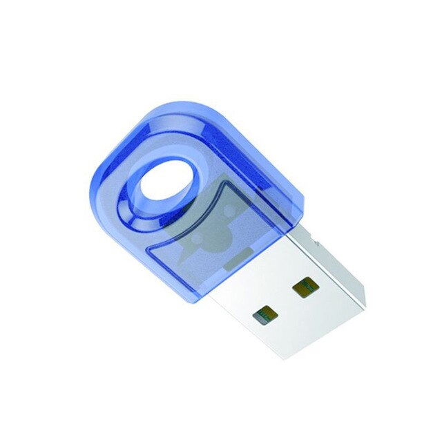 Adattatore Bluetooth USB Wireless 5.0 Mini adattatore Audio auricolare stampante Mouse 4.0 trasmettitore ricevitore Dongle per PC Computer: Blu