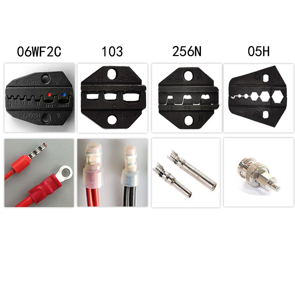 Crimping pliers jaws HS-03BC / 30J / 40J / 10A / 10WF / 35WF / 103 / 256N / 06WF2C / 05H for Crimping Terminals