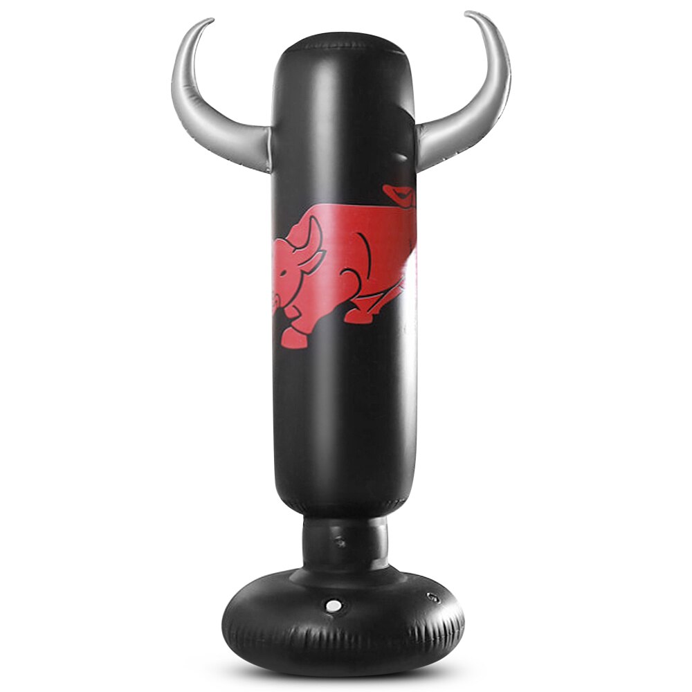 5.2ft Inflatable PVC Boxing Bag Inflatable Punching Bag Fitness Boxing Target Bag: 2