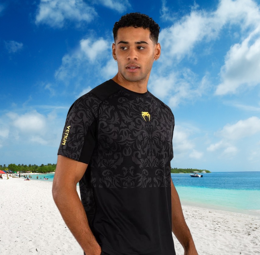 3D-Kasten-Trainingsanzug für Herren mit neuem Buchstabenmuster, bedruckt, kurzärmelig, schnell trocknend, gemischtes Kampfsport-Kampf-T-Shirt: S