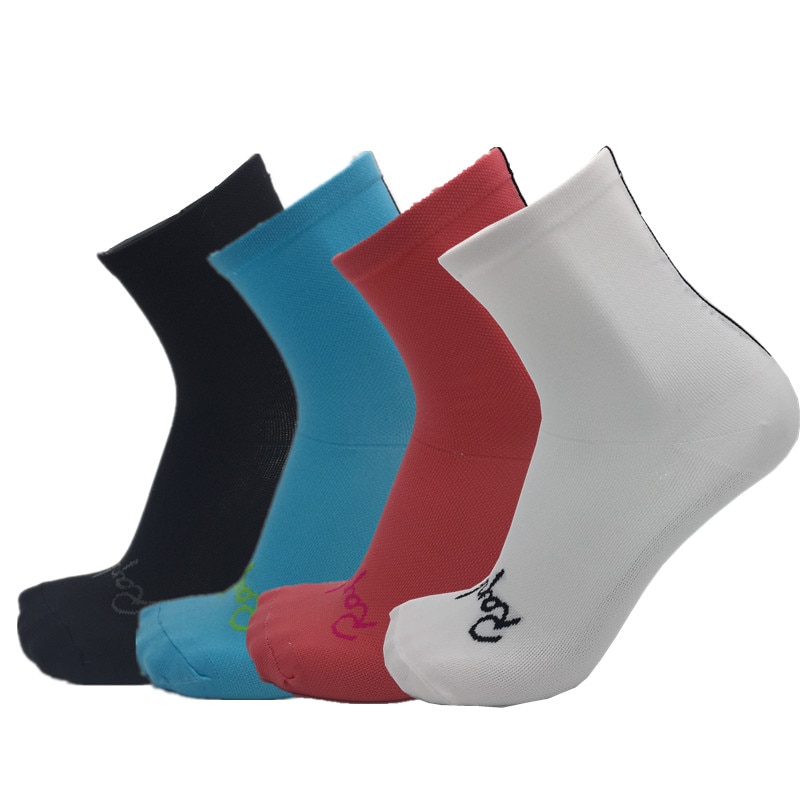 Marca de alta qualidade Profissional Ciclismo meias esporte Proteger os pés Meias wicking respirável meias meias de ciclismo Bicicletas