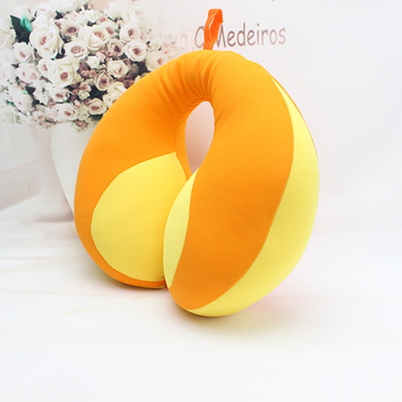 Newly Kids U Shape Pillow Head Neck Support Pillow Kids' Headrest for Travelling Napping Travel Pillow TE889