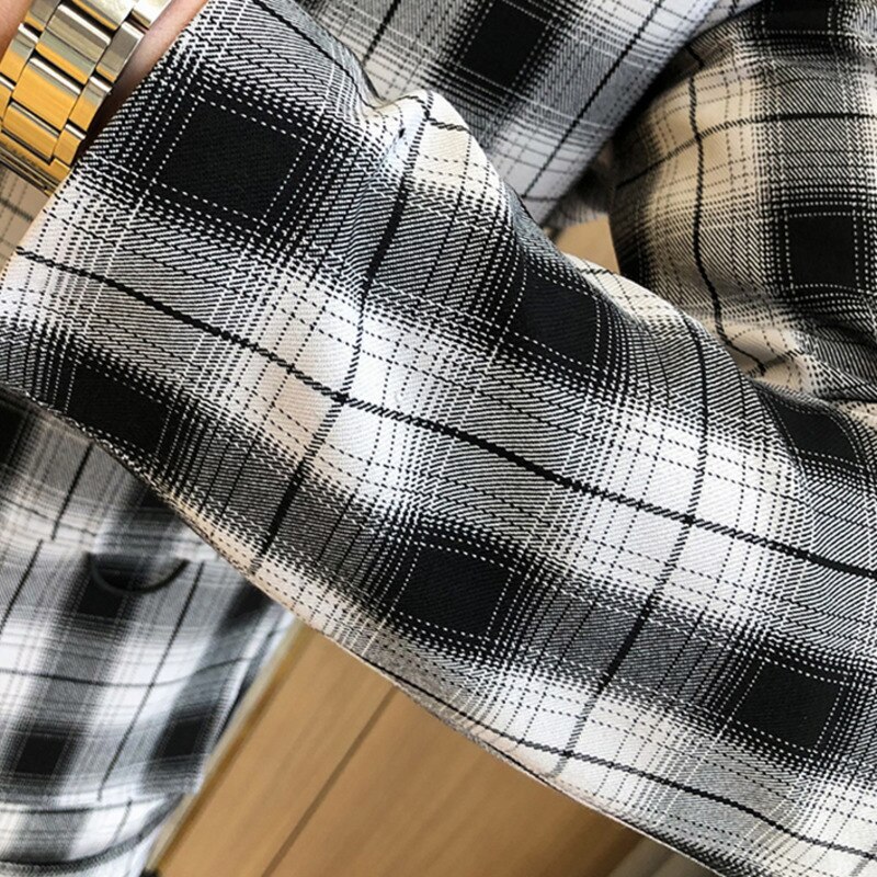 Röd gul rutig retro kavaj hombre för män vintage kostym jacka ledig bröllopsrock affärsman kavaj väst kostym homme