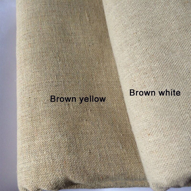 50x150cm Cotton Linen Fabric For DIY Sofa Tablecloth Home Decor Sewing Textiles Cloth Tela Felt Shabby Chic Tilda Doll Material