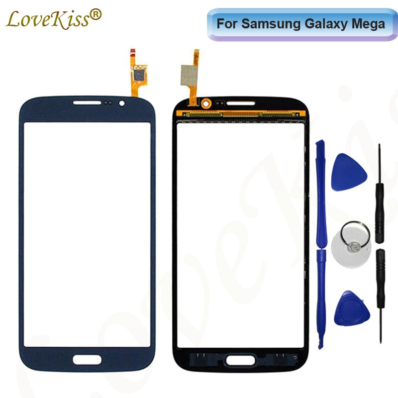 Voorpaneel Voor Samsung Galaxy Mega 5.8 i9150 i9152 GT-i9150 GT-i9152 Touch Screen Sensor LCD Display Digitizer Glas TP Replair