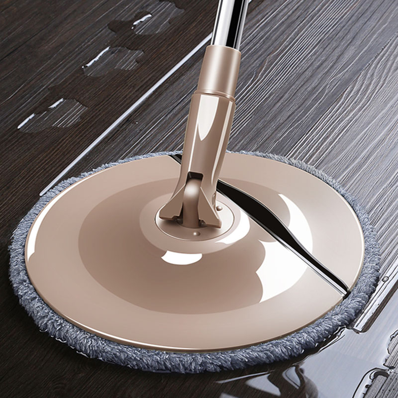 Fregona con cubo de microfibra para el hogar, fregona con asa ajustable, Herramientas de limpieza mágicas, manos libres