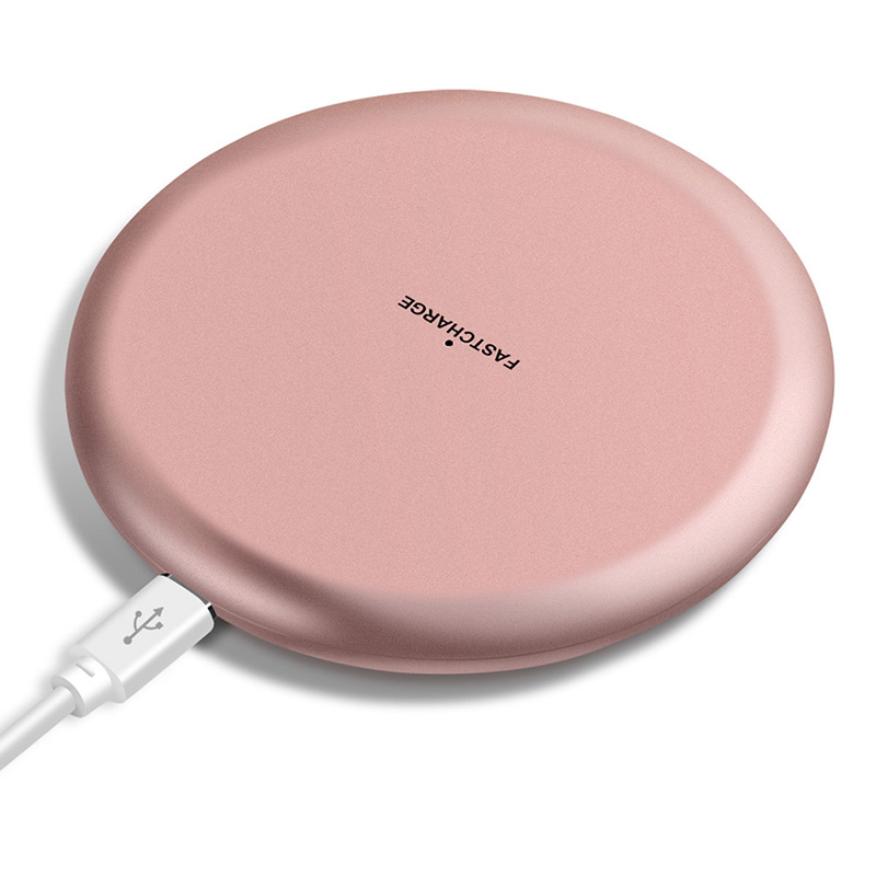 Support Qi Wireless Charger Receiver Adapter for iPhone Samsung Galaxy xiaomi redmi Receiver Coil Micro USB Type-C Phone Charger: pink2