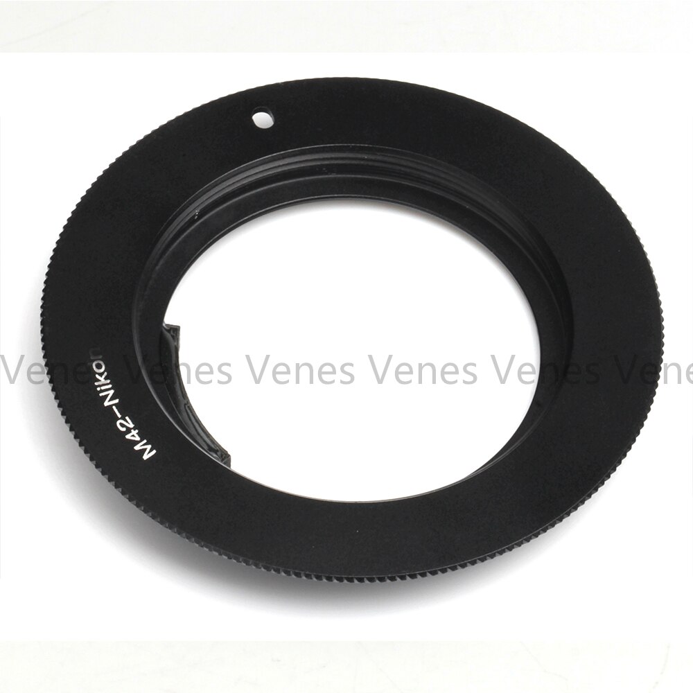 Adaptateur de confirmation VENES Af pour m42-for nikon, adaptateur d'accusé de réception pour objectif m42-pour nikon, adaptateur d'objectif avec puce