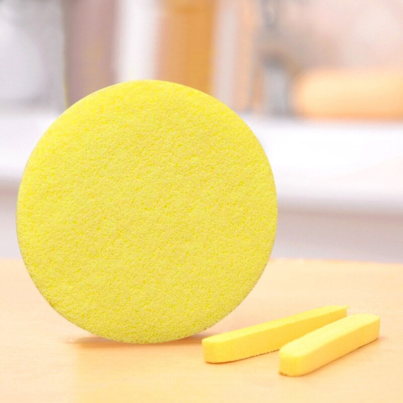 12 Stks/pak Gecomprimeerd Reiniging Spons Cleanser Wassen Pad Zacht Gezicht Reiniging Spons Pad Keuken Cleaning Tools