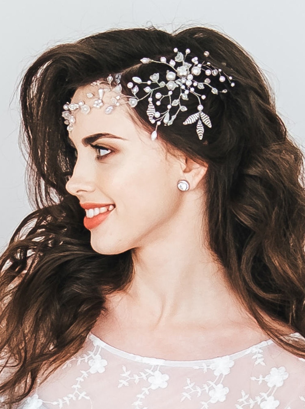 Bohemien Kopfschmuck Tanzen Party und Braut Haar Zubehör Hochzeit Haar Reben Kristall Perlen Stirnband für frauen