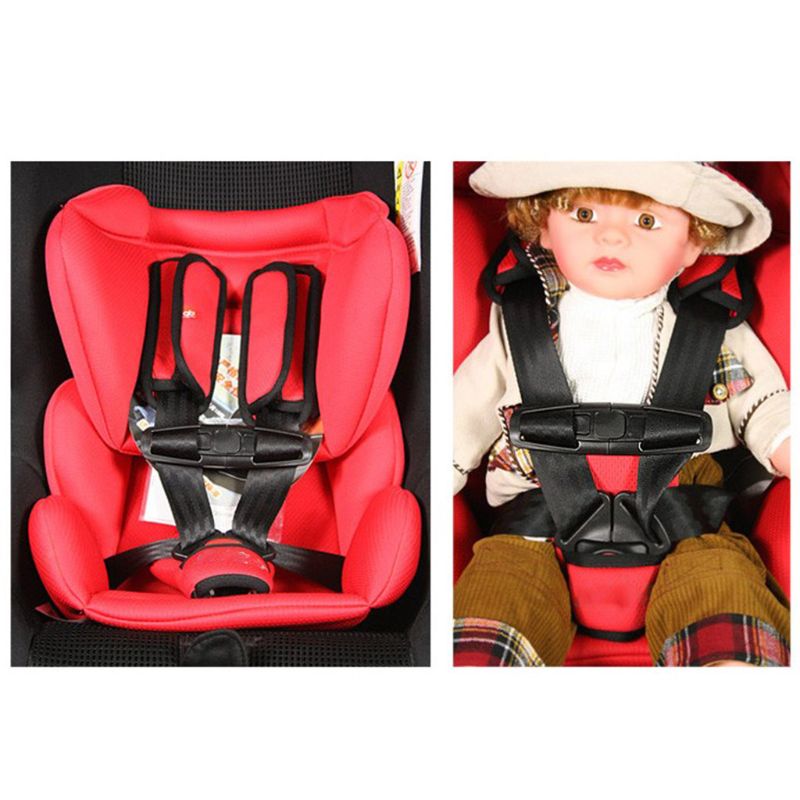 5 Pcs Autostoeltje Riem Harnas Borst Clip Lock Gesp Nylon Klink Sluiting Voor Baby Kinderen