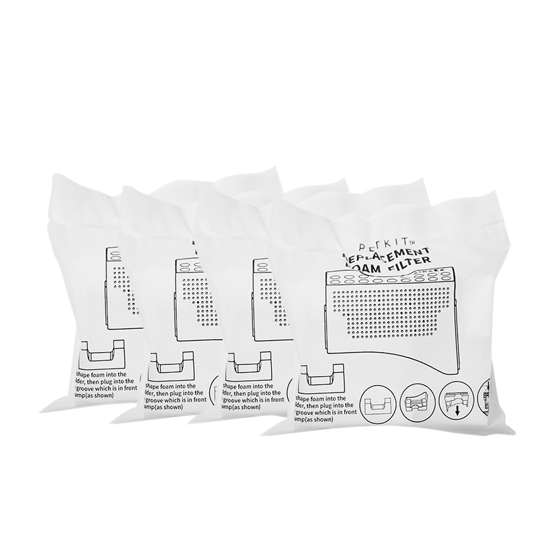 Petkit slimme waterdispenser voor 2s kittens, puppy's, katten, waterfontein, slimme drinkautomaat voor huisdieren: 4 stuks filtersponzen