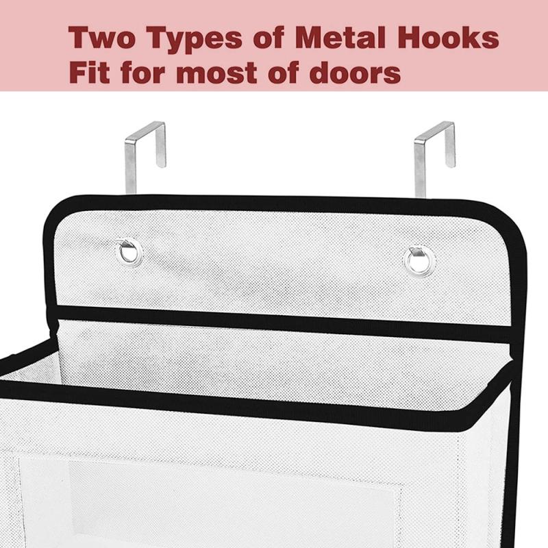 Five-layer Door Hanging Organizer Rack Wall Bag Storage Closet Holder Wardrobe Closet Transparent Storage Clothes Organizer