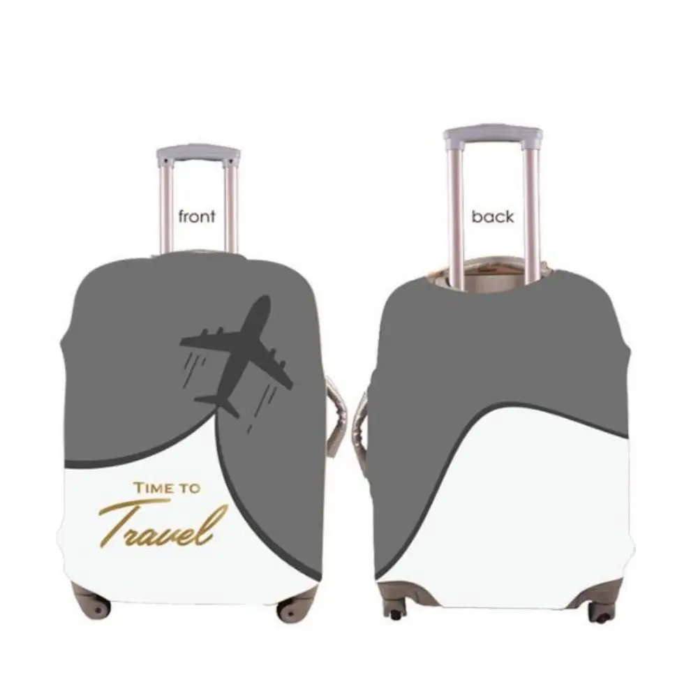 Housse de protection pour bagages 3D, motif Animal, chat, chien, valise à roulettes, housse anti-poussière, accessoires de voyage de 18 à 28 pouces